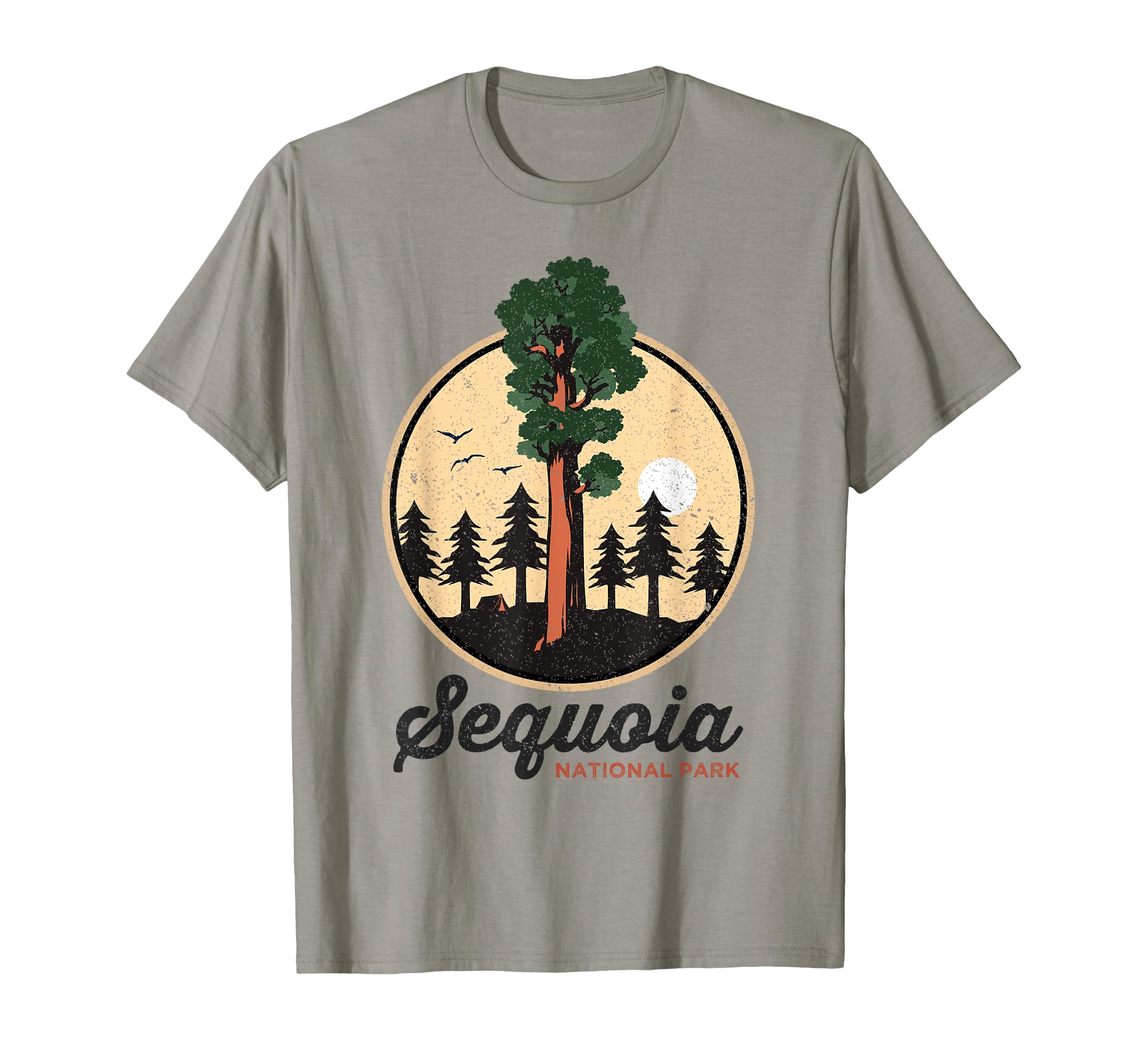Sequoia General Sherman Tree Sequoia T-Shirt - Unique Graphic for Adults - T-Shirt, Sweatshirt, Hoodie