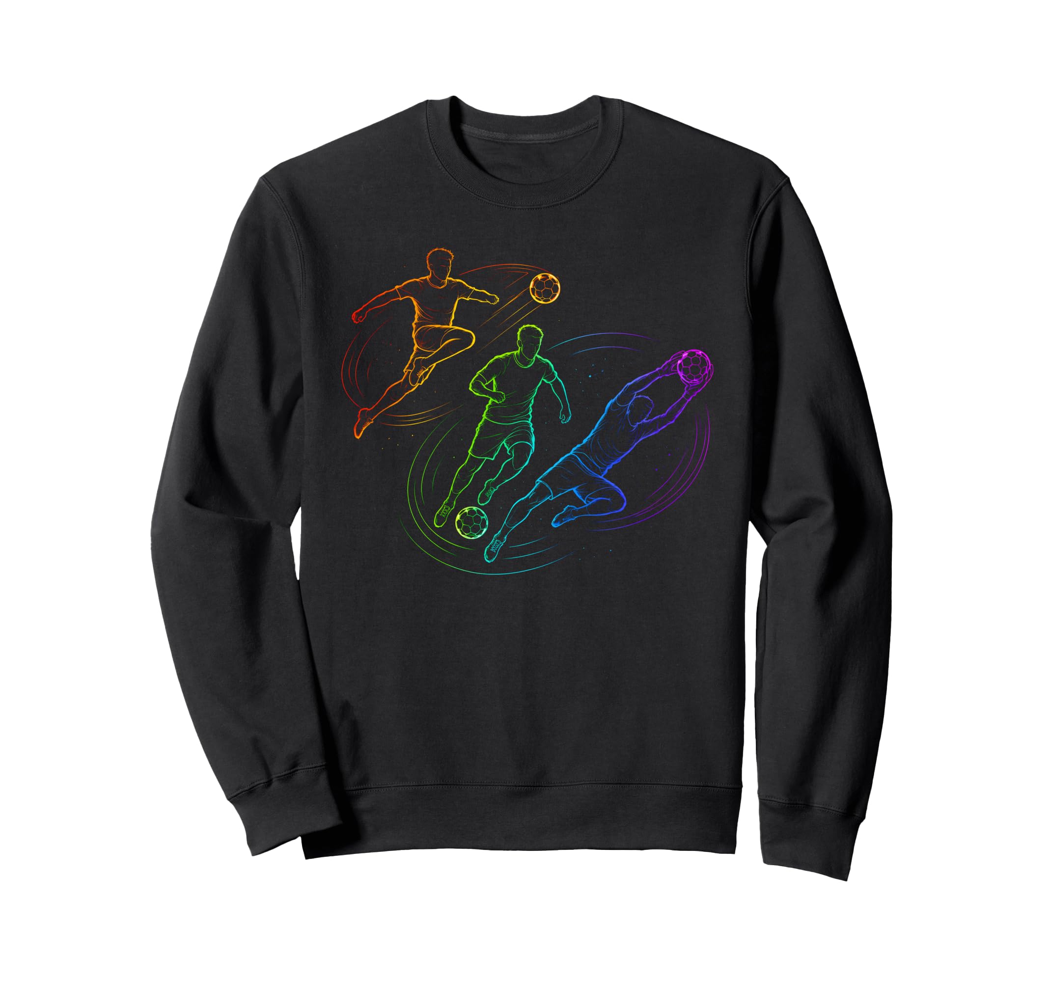 Soccer Goalie Player Sports Sweatshirt - Minimalist Print Unisex - T-Shirt, Sweatshirt, Hoodie