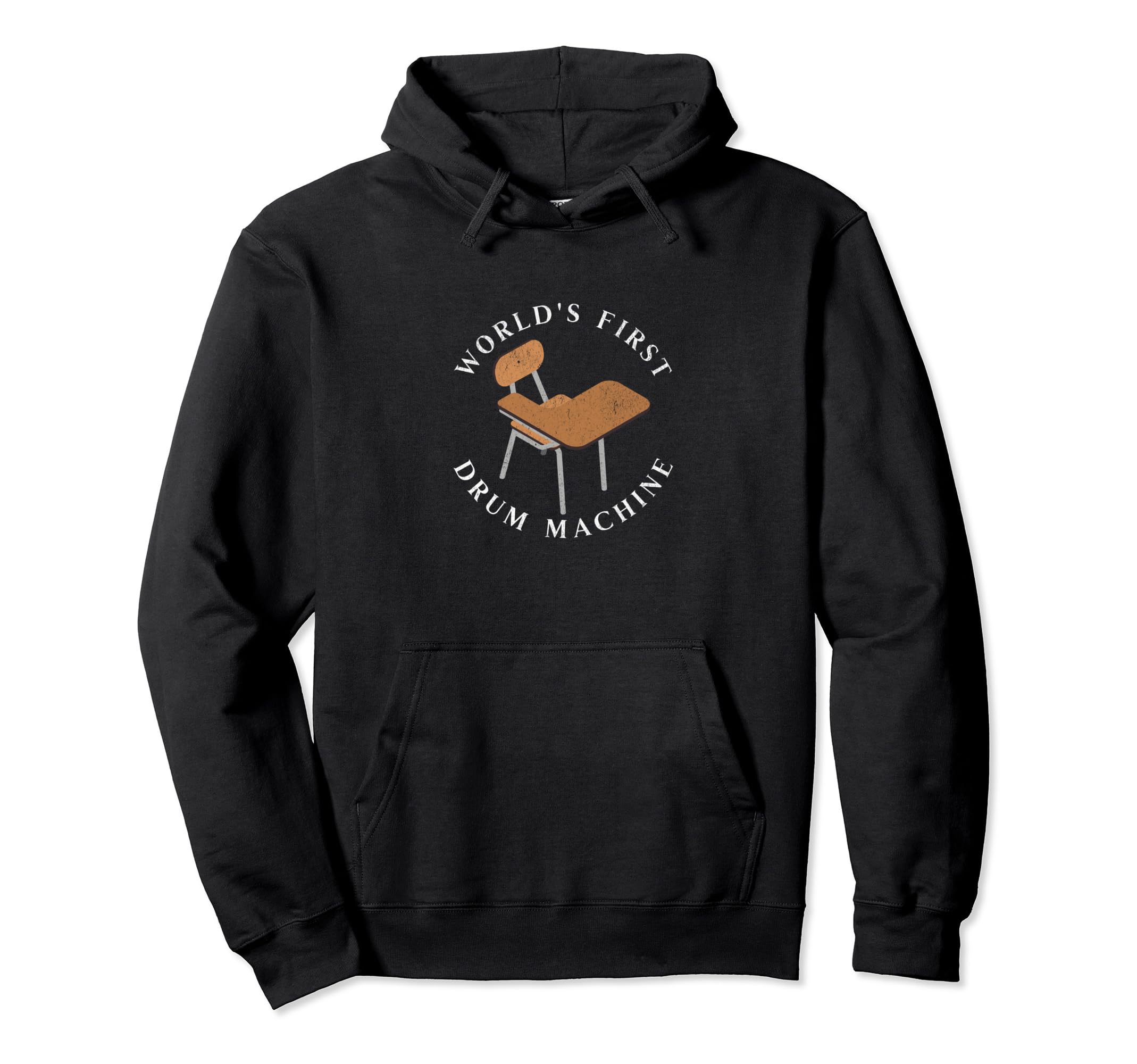 Worlds First Drum Machine Old School Hoodie - Custom Art Print for Adults - T-Shirt, Sweatshirt, Hoodie