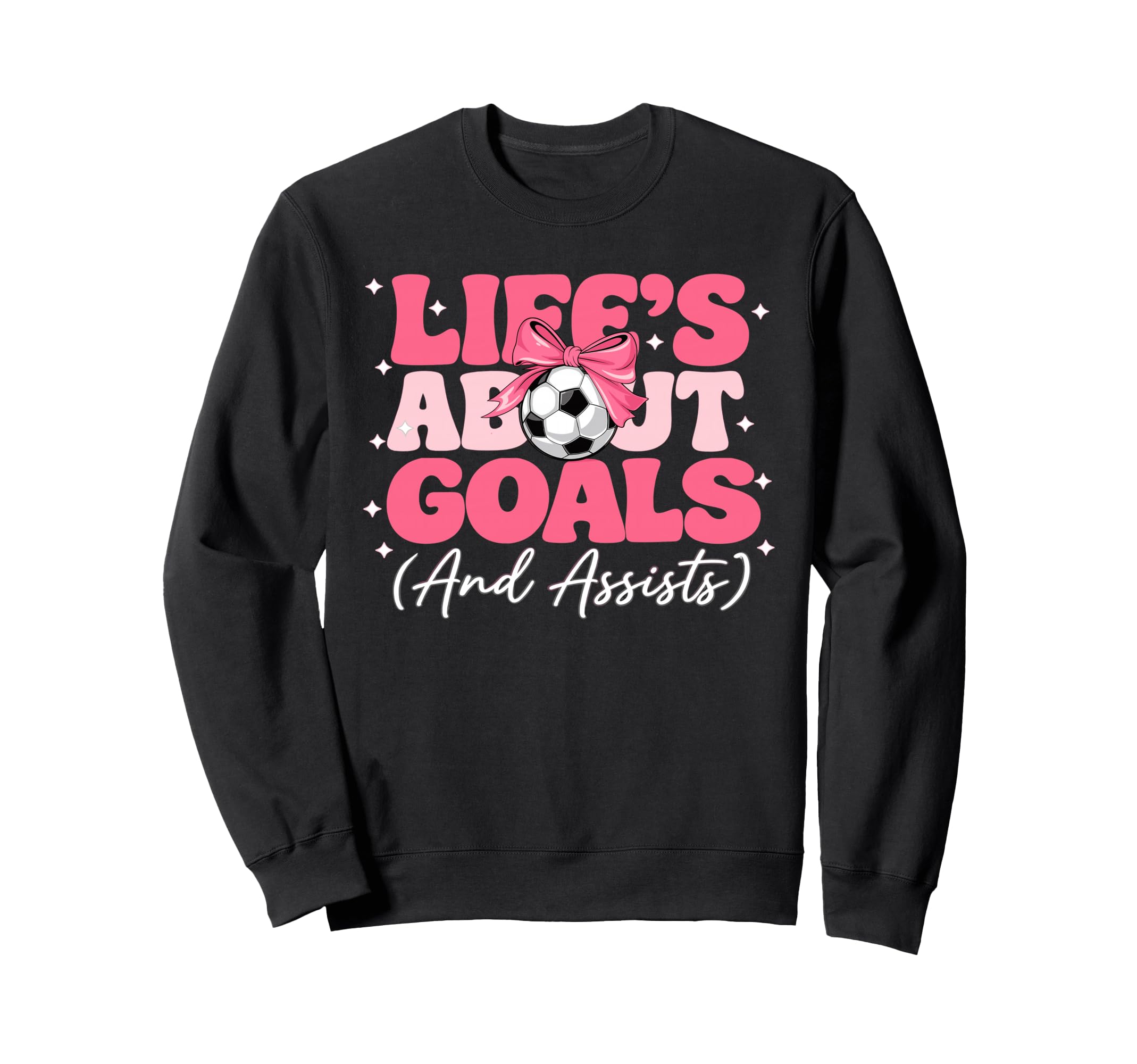 Lifes About Goals And Assists Player Sweatshirt - Unique Graphic Unisex - T-Shirt, Sweatshirt, Hoodie