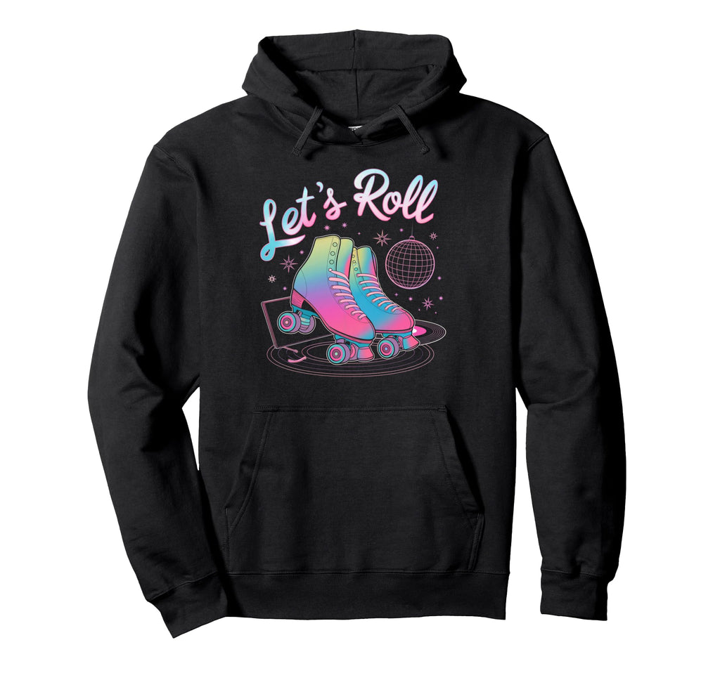 Roller Skating Party Favors Roller Hoodie - Unique Graphic for Adults - T-Shirt, Sweatshirt, Hoodie