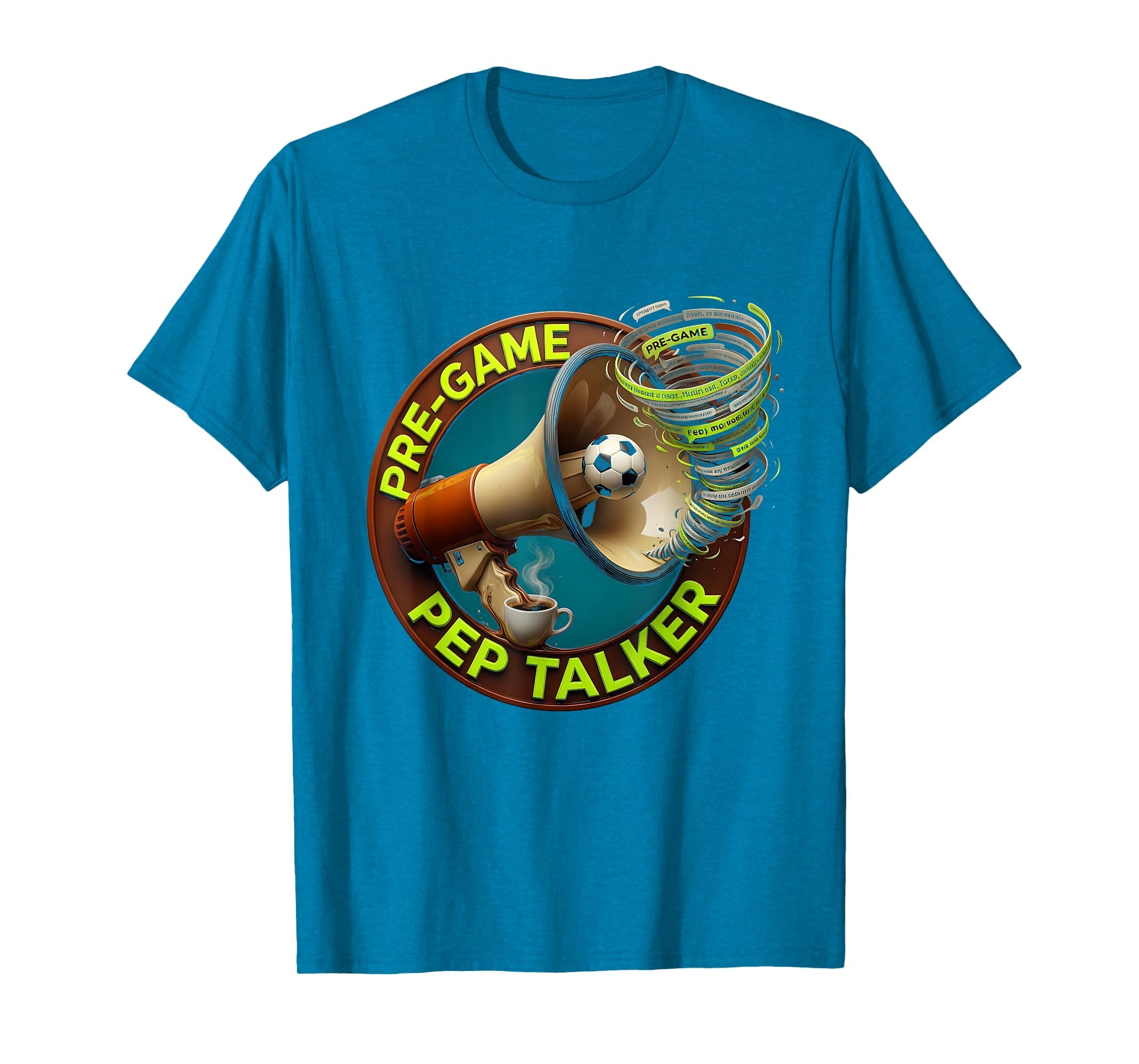 Pre Game Pep Talker Soccer Mom T-Shirt - Aesthetic Graphic Men Women - T-Shirt, Sweatshirt, Hoodie
