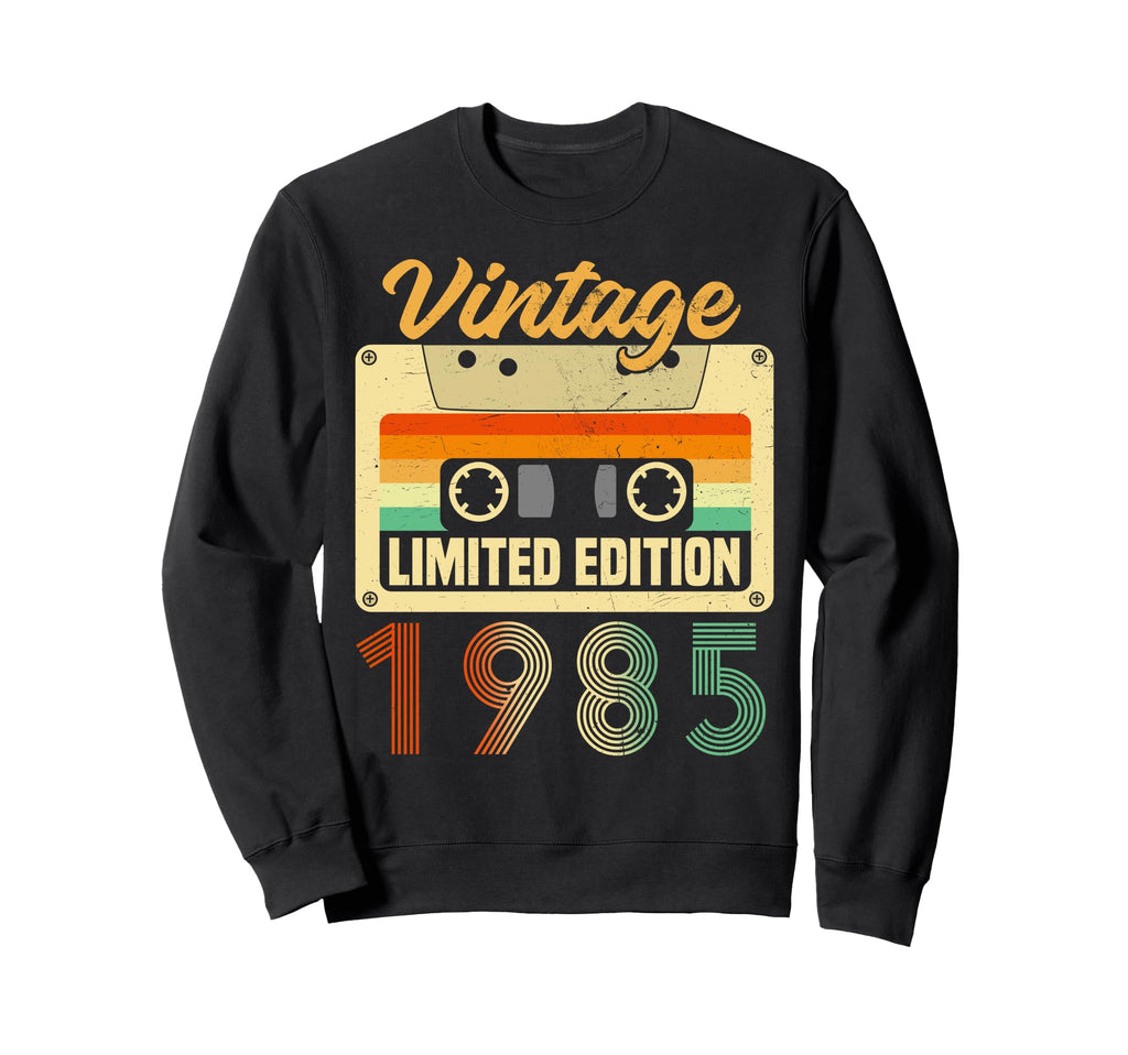 40Th Birthday 1985 Cassette Tape Sweatshirt - Streetwear Style for Adults - T-Shirt, Sweatshirt, Hoodie