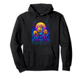 80S Synthwave Hoodie - Fun Novelty Design Unisex - T-Shirt, Sweatshirt, Hoodie