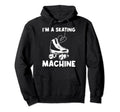 Roller Skating Disco Derby Skates Hoodie - Casual Everyday Wear for Adults - T-Shirt, Sweatshirt, Hoodie