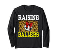 Raising Ballers Soccer Red Sweatshirt - Casual Everyday Wear for Adults - T-Shirt, Sweatshirt, Hoodie