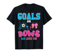 Goals Or Bows Dad Loves You 2026 T-Shirt - Streetwear Style Men Women - T-Shirt, Sweatshirt, Hoodie
