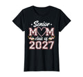 Womens Floral Senior Mom Class 2027 T-Shirt - Fun Novelty Design Men Women - T-Shirt, Sweatshirt, Hoodie