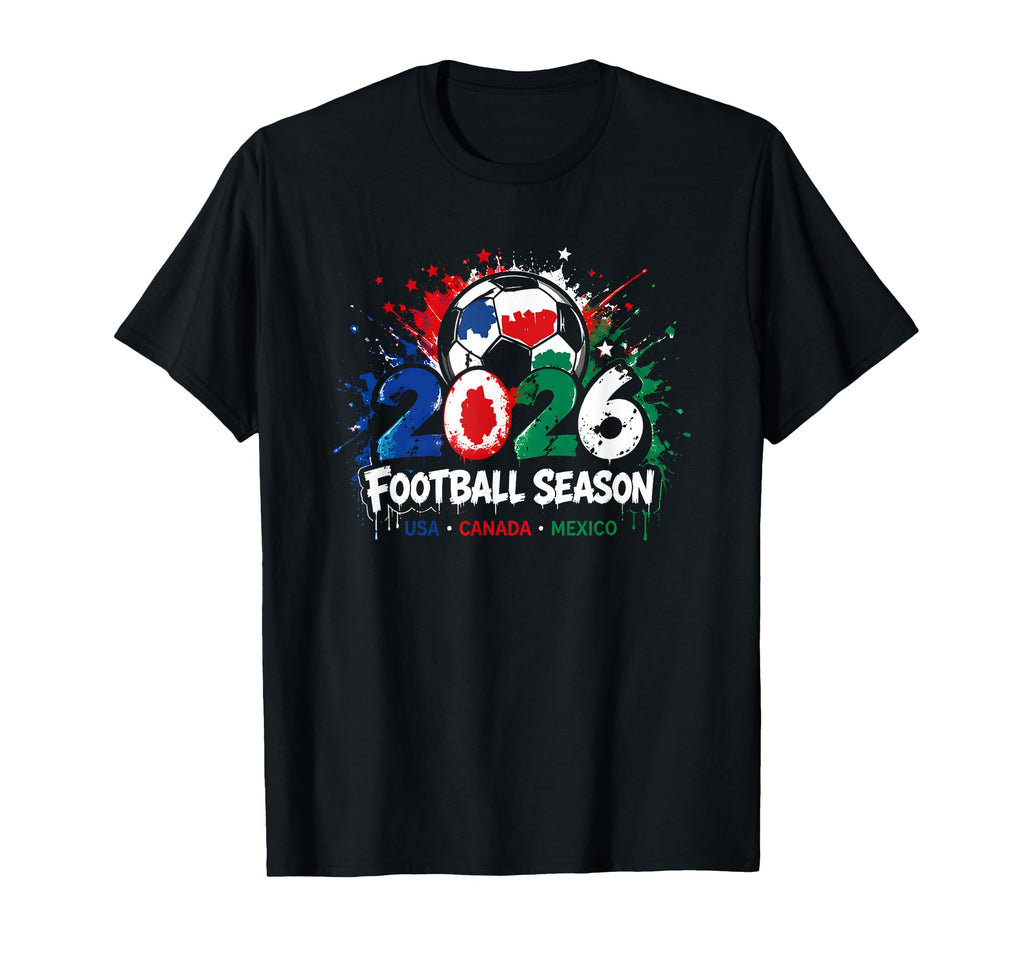 Football Season 2026 Modern Football T-Shirt - Graphic Print Unisex - T-Shirt, Sweatshirt, Hoodie
