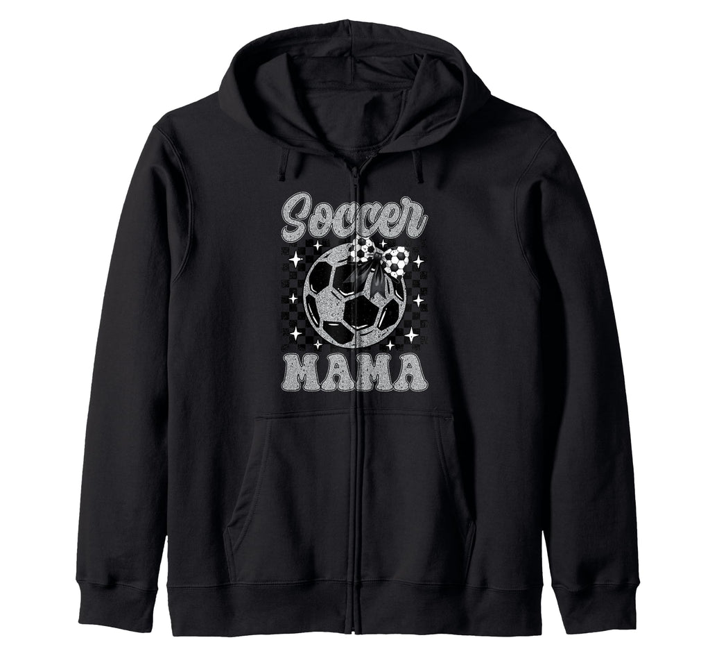 Soccer Mama Mom Mother Mommy Gift Hoodie - Fun Novelty Design Men Women - T-Shirt, Sweatshirt, Hoodie