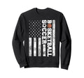 American Distressed Flag Funny Sweatshirt - Streetwear Style Men Women - T-Shirt, Sweatshirt, Hoodie