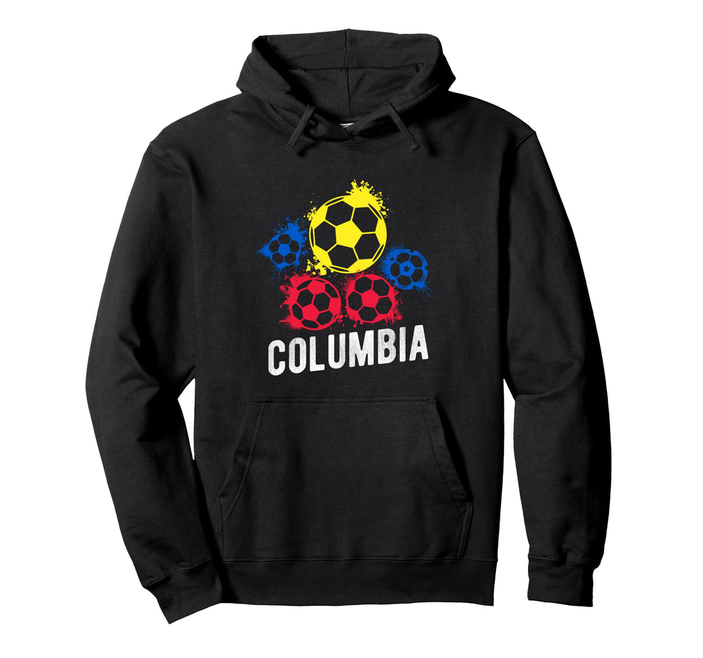 Columbia Colombia Soccer Athlete Hoodie - Unique Graphic Men Women - T-Shirt, Sweatshirt, Hoodie