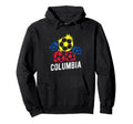Columbia Colombia Soccer Athlete Hoodie - Unique Graphic Men Women - T-Shirt, Sweatshirt, Hoodie