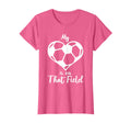 My Heart Is That Field Soccer Mama Funny T-Shirt - Streetwear Style Unisex - T-Shirt, Sweatshirt, Hoodie