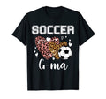 Soccer G Ma Heart Leopard Grandma T-Shirt - Fun Novelty Design Unisex - T-Shirt, Sweatshirt, Hoodie