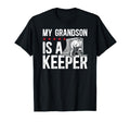 Ice Hockey Keeper Grandpa Hockey Goalie T-Shirt - Graphic Print for Adults - T-Shirt, Sweatshirt, Hoodie