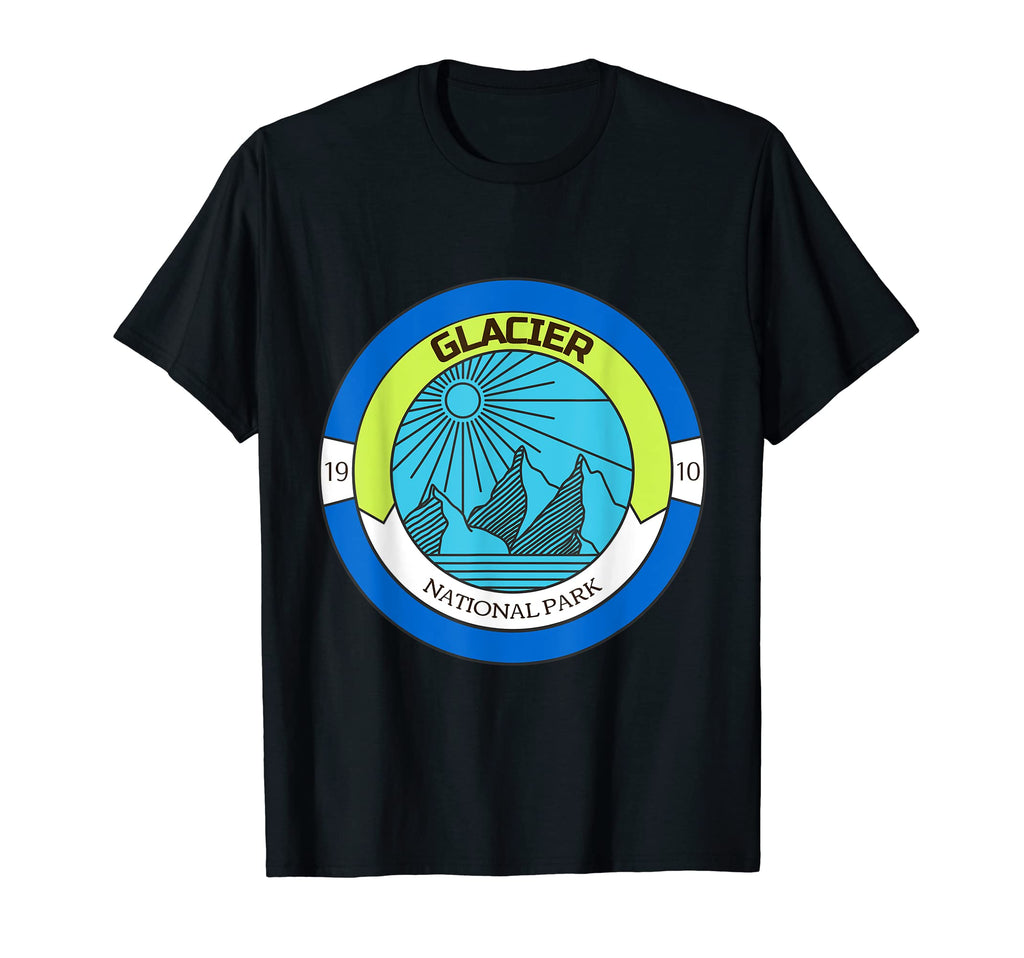 Glacier National Park Montana Souvenir T-Shirt - Graphic Print for Adults - T-Shirt, Sweatshirt, Hoodie