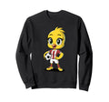 Soccer Chick Soccer Player Sweatshirt - Casual Everyday Wear Men Women - T-Shirt, Sweatshirt, Hoodie