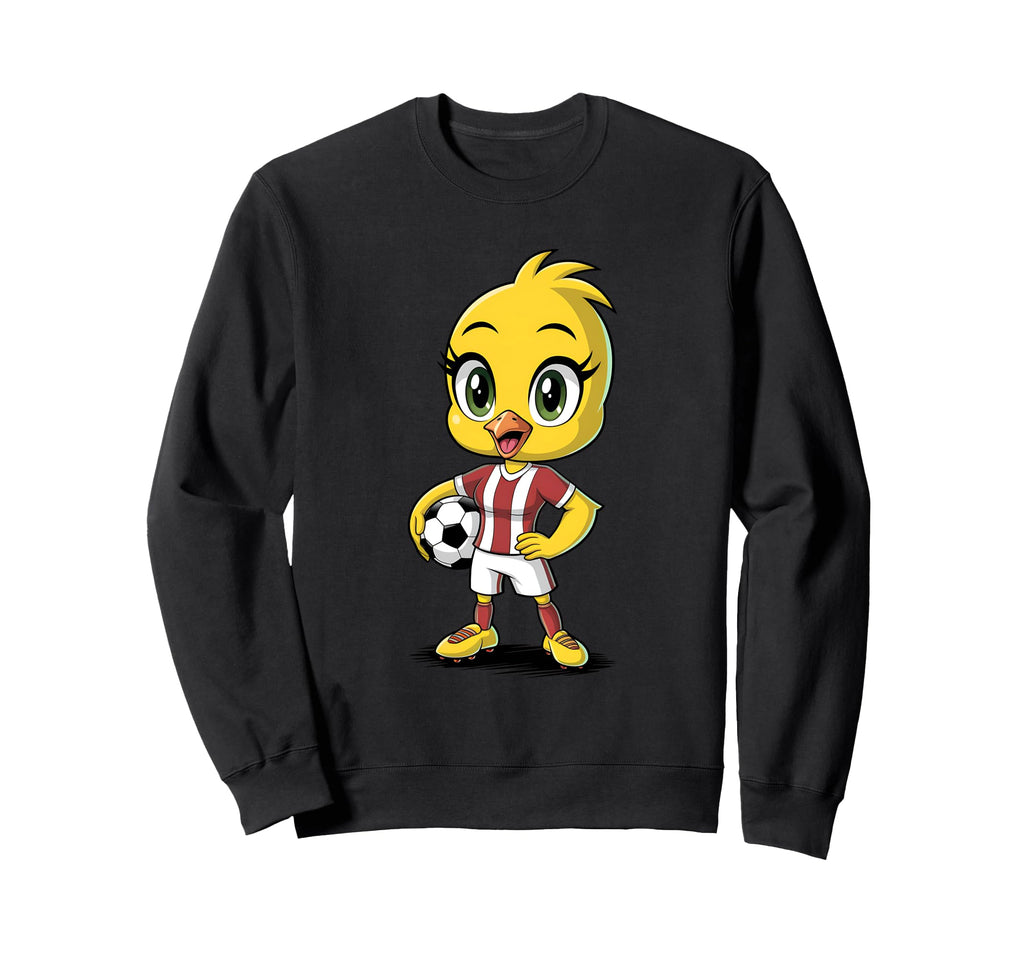 Soccer Chick Soccer Player Soccer Sweatshirt - Fun Novelty Design Men Women - T-Shirt, Sweatshirt, Hoodie