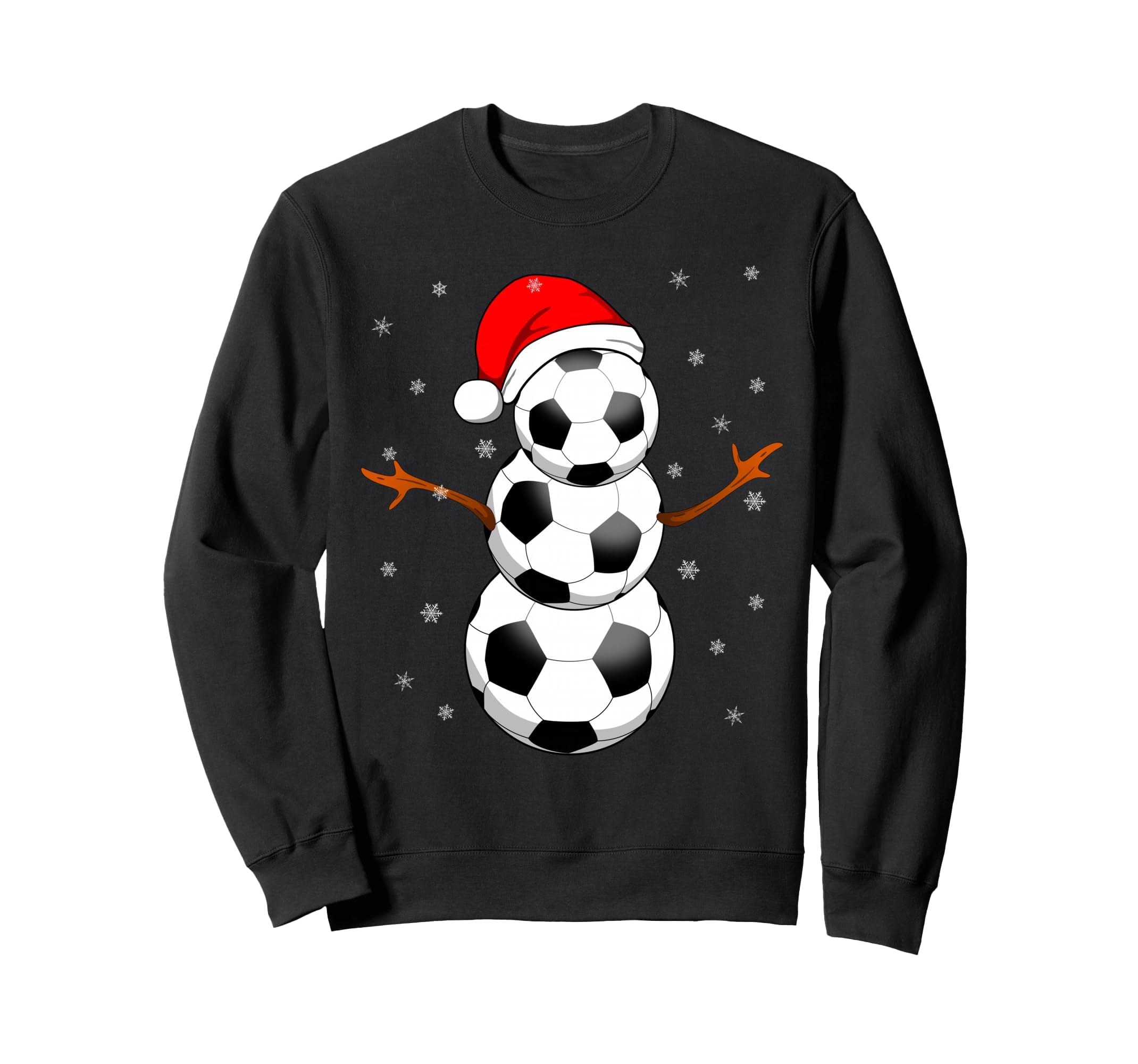 Funny Football Gifts Snowman Soccer Sweatshirt - Aesthetic Graphic Unisex - T-Shirt, Sweatshirt, Hoodie