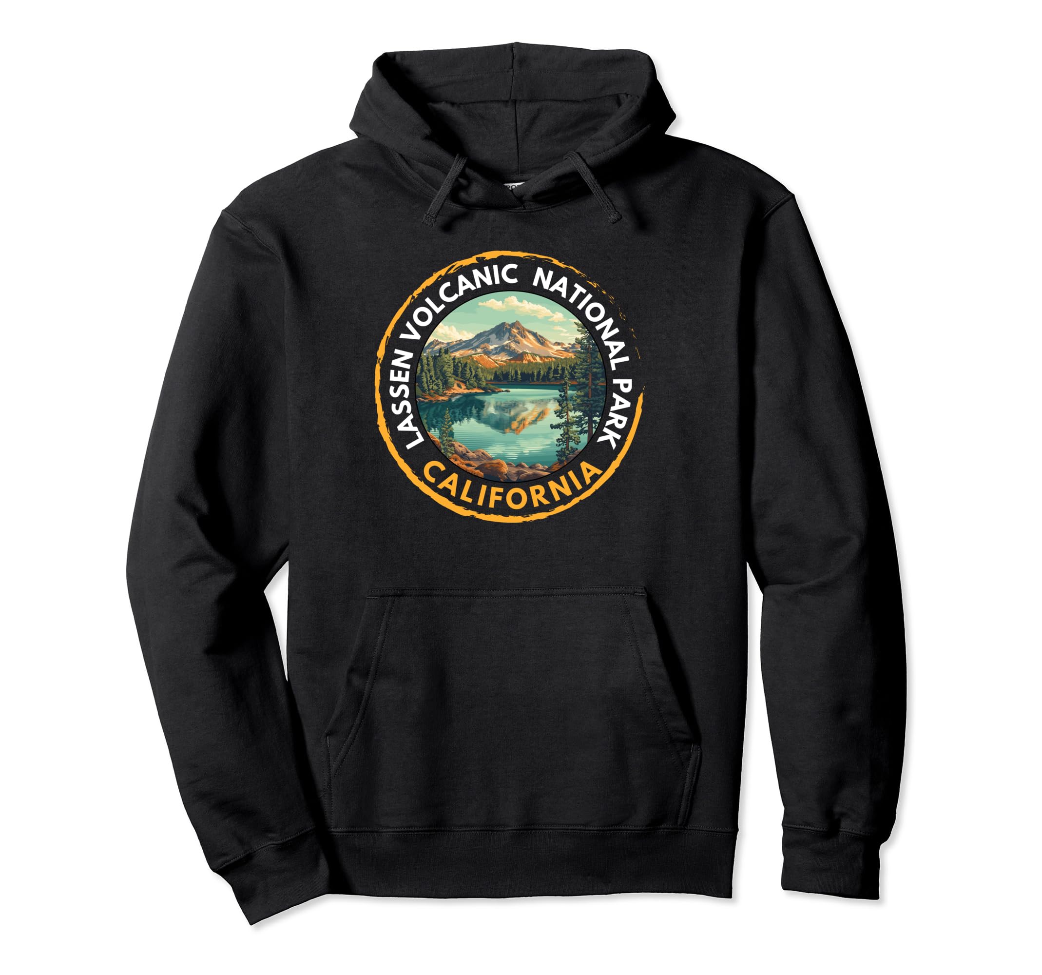 Lassen Volcanic National Park Hoodie - Aesthetic Graphic for Adults - T-Shirt, Sweatshirt, Hoodie