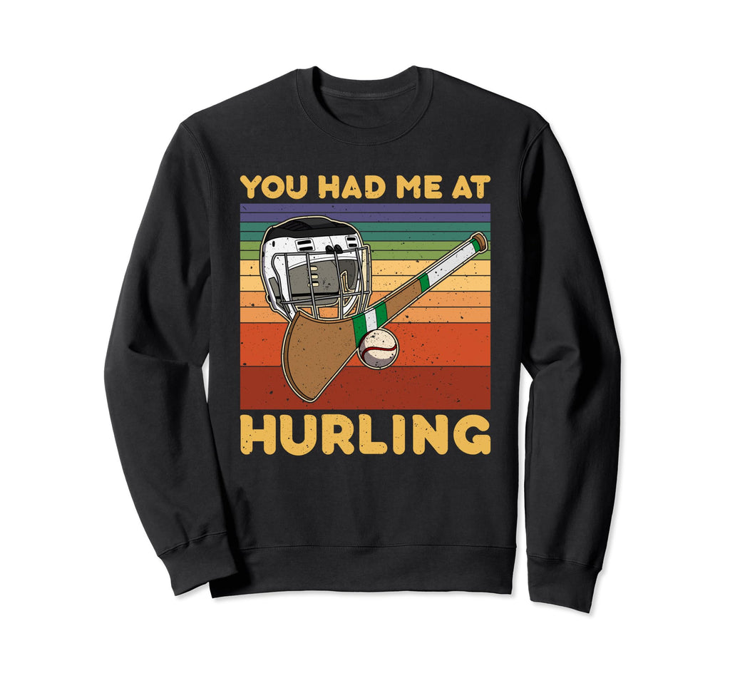 Hurling Helmet Athletic Goalkeeper Sweatshirt - Aesthetic Graphic Unisex - T-Shirt, Sweatshirt, Hoodie