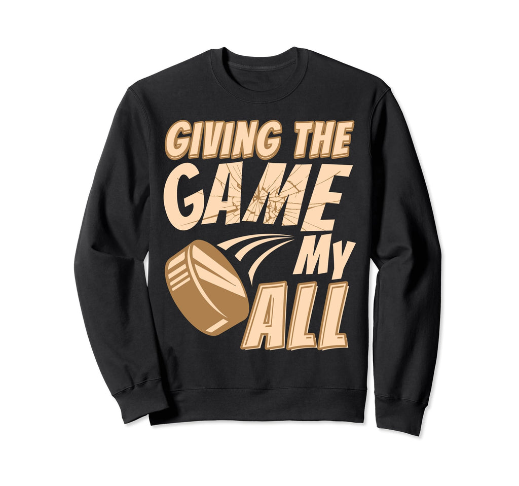Ice Hockey Coach Enthusiast Goal Sweatshirt - Custom Art Print Unisex - T-Shirt, Sweatshirt, Hoodie