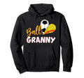 Funny Ball Granny Soccer Softball Hoodie - Streetwear Style Unisex - T-Shirt, Sweatshirt, Hoodie