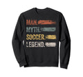 Soccer Legend Soccer Player Soccer Sweatshirt - Trendy Graphic Unisex - T-Shirt, Sweatshirt, Hoodie