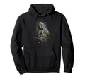 Mary Jesus Distressed 90S Goth Grunge Hoodie - Streetwear Style Men Women - T-Shirt, Sweatshirt, Hoodie