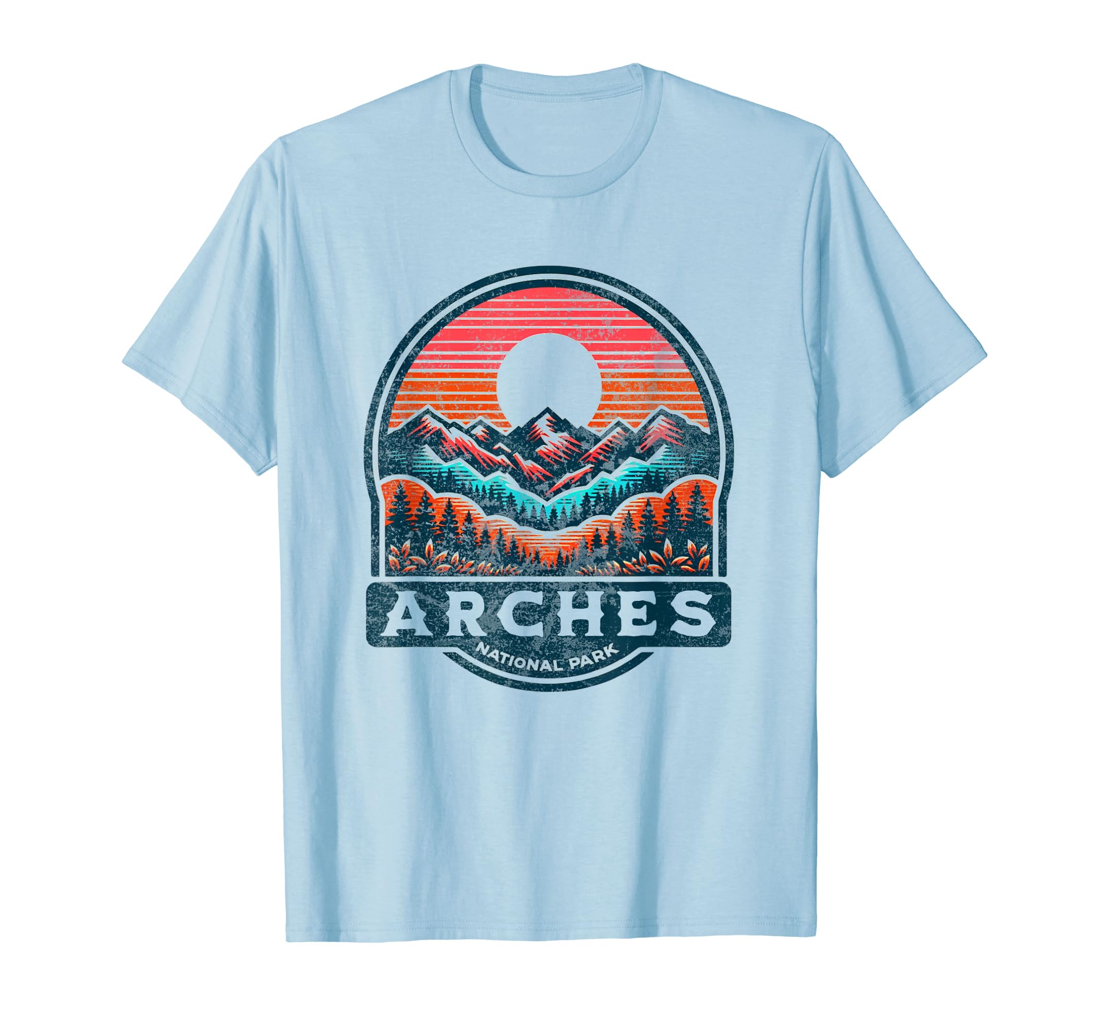 Arches National Park Utah Usa Outdoor Hoodie - Minimalist Print for Adults - T-Shirt, Sweatshirt, Hoodie