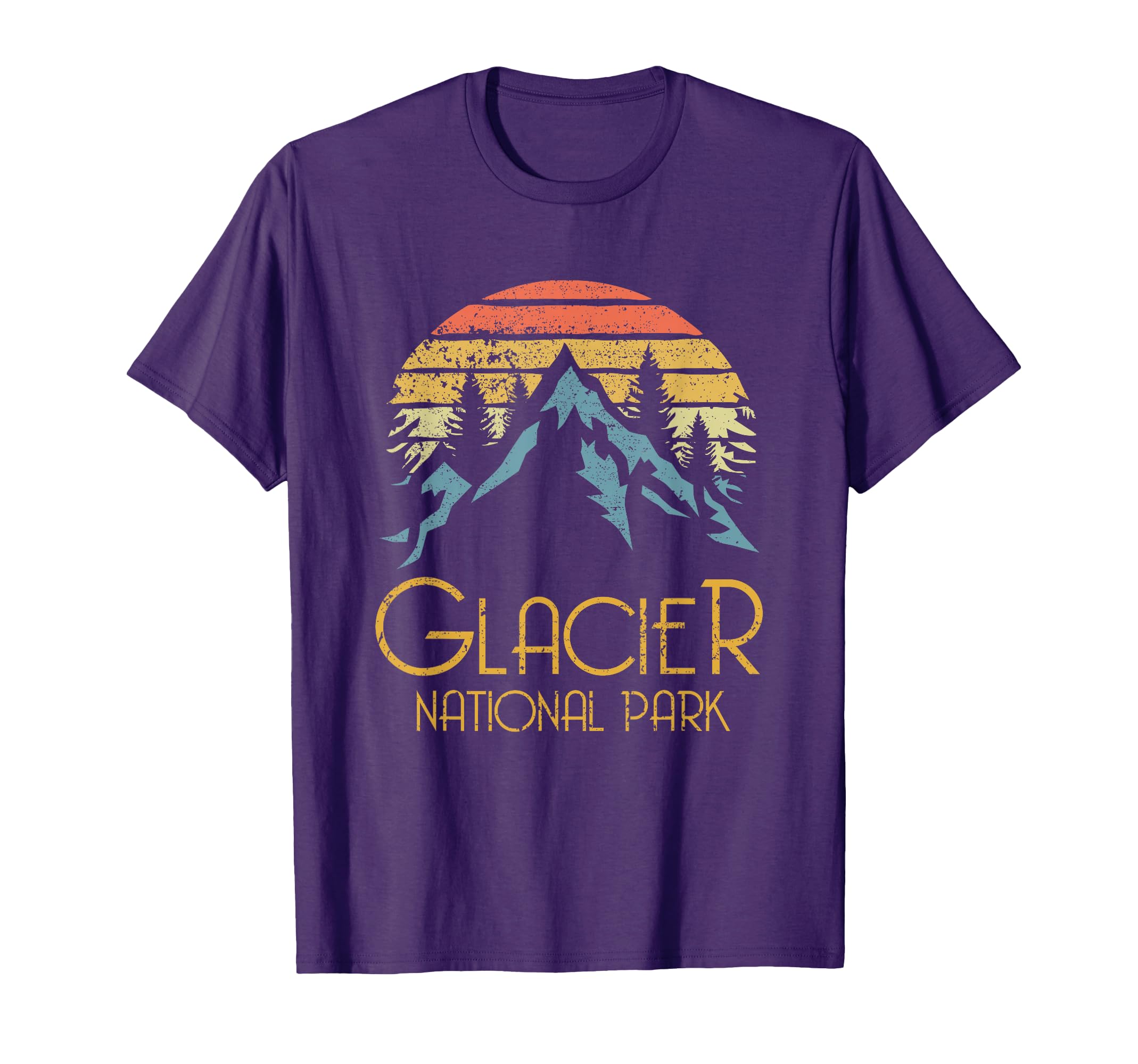 Glacier National Park Montana T-Shirt - Aesthetic Graphic Unisex - T-Shirt, Sweatshirt, Hoodie