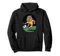 Funny Capybara Soccer Lover Animal Hoodie - Graphic Print Men Women - T-Shirt, Sweatshirt, Hoodie