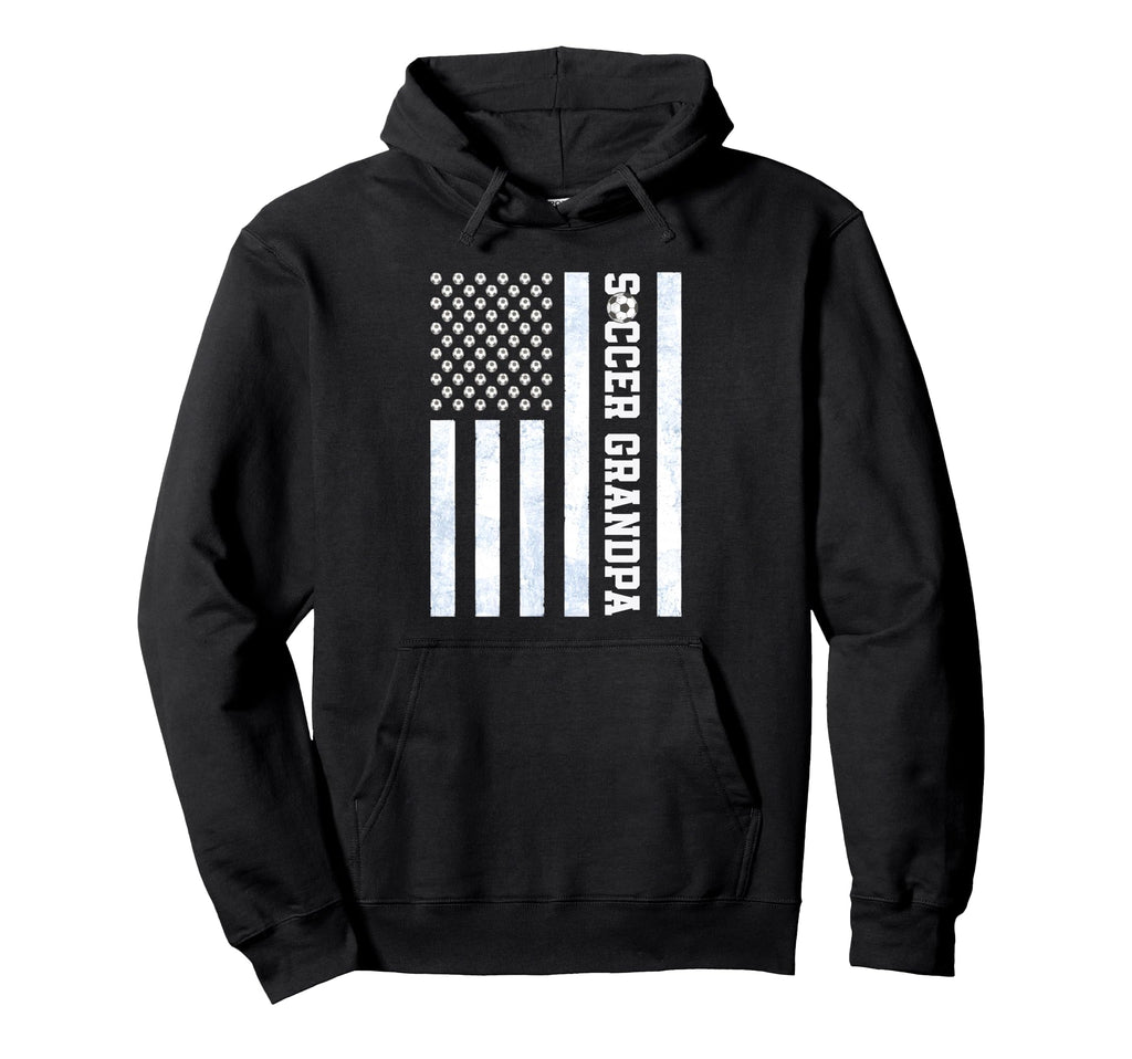 Soccer Grandpa Proud Soccer Player Usa Hoodie - Minimalist Print Unisex - T-Shirt, Sweatshirt, Hoodie