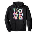 I Love Soccer Goalie Player Fan Game Hoodie - Streetwear Style for Adults - T-Shirt, Sweatshirt, Hoodie