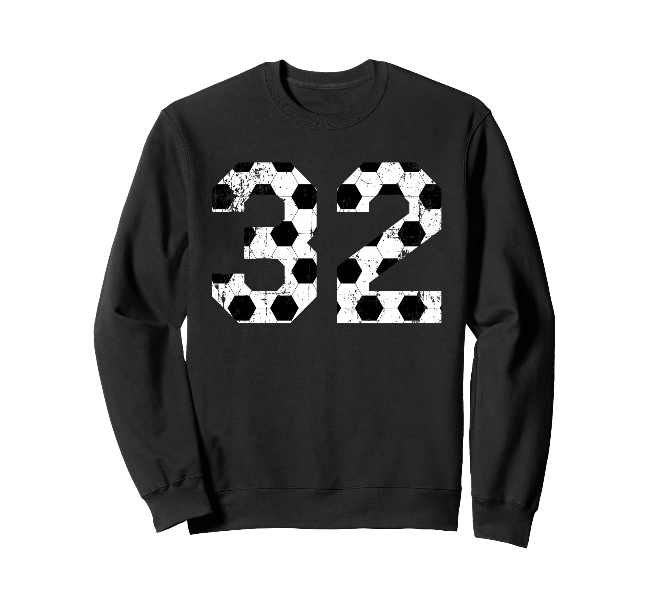 Soccer 32 Jersey Number Sweatshirt - Aesthetic Graphic Men Women - T-Shirt, Sweatshirt, Hoodie