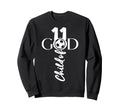 Jesus Christ 11 Years Child God Sweatshirt - Minimalist Print Men Women - T-Shirt, Sweatshirt, Hoodie