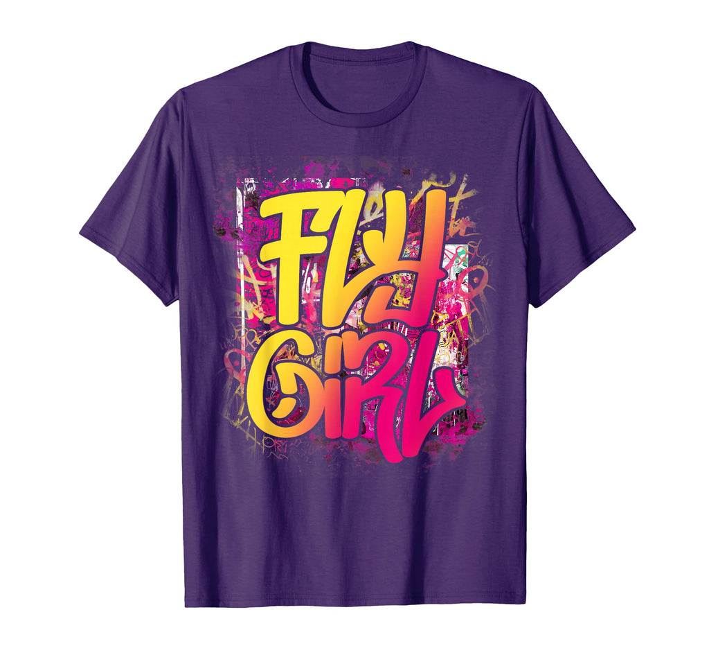 Fly 80S 90S Old School Hip Hop T-Shirt - Custom Art Print for Adults - T-Shirt, Sweatshirt, Hoodie