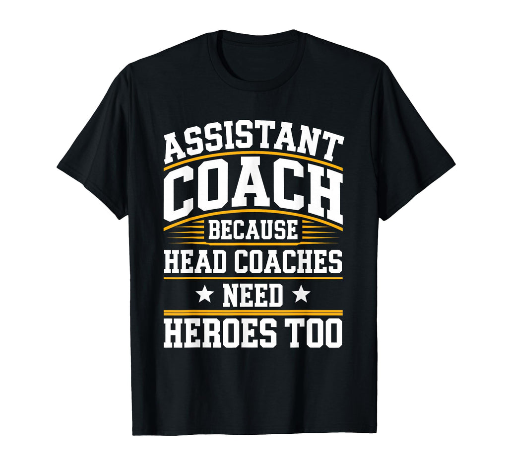 Funny Assistant Coach Soccer Hoodie - Fun Novelty Design for Adults - T-Shirt, Sweatshirt, Hoodie