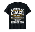 Funny Assistant Coach Soccer Hoodie - Fun Novelty Design for Adults - T-Shirt, Sweatshirt, Hoodie