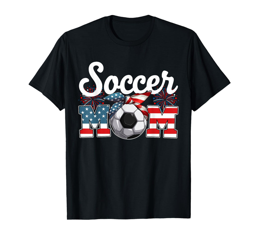 Soccer Mom 4Th July Costume Player Matching T-Shirt - Graphic Print Unisex - T-Shirt, Sweatshirt, Hoodie