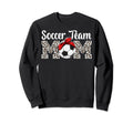 Soccer Team Mom Soccer Team Sweatshirt - Casual Everyday Wear Men Women - T-Shirt, Sweatshirt, Hoodie