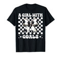 Goals Soccer Coquette Bow T-Shirt - Trendy Graphic for Adults - T-Shirt, Sweatshirt, Hoodie