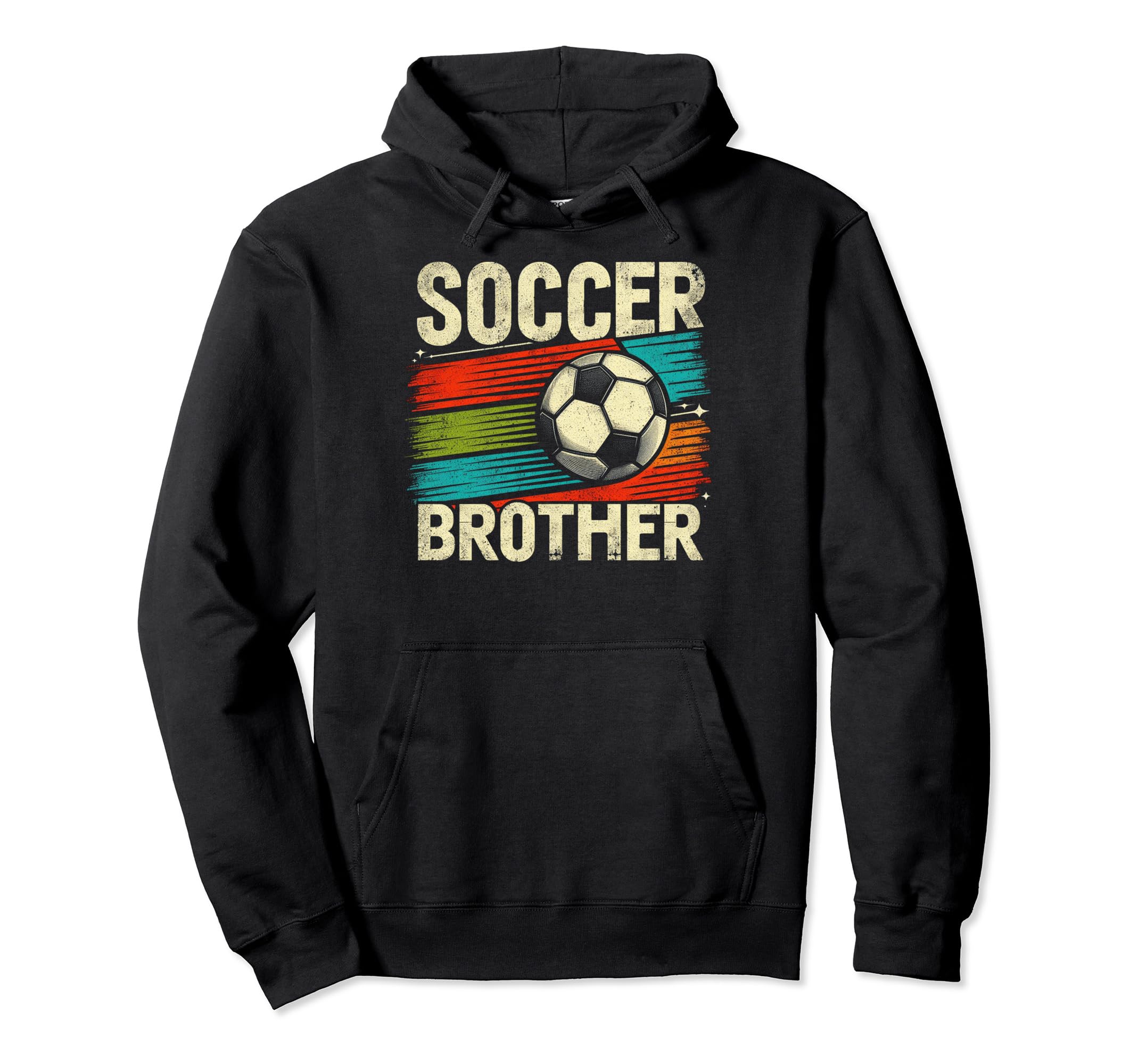 Soccer Brother Family Matching Team Football Hoodie - Graphic Print Unisex - T-Shirt, Sweatshirt, Hoodie