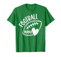 Womens Game Day White And Green T-Shirt - Fun Novelty Design for Adults - T-Shirt, Sweatshirt, Hoodie