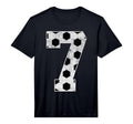 7Th Birthday Party 7 Year Old Soccer Bday T-Shirt - Trendy Graphic Unisex - T-Shirt, Sweatshirt, Hoodie