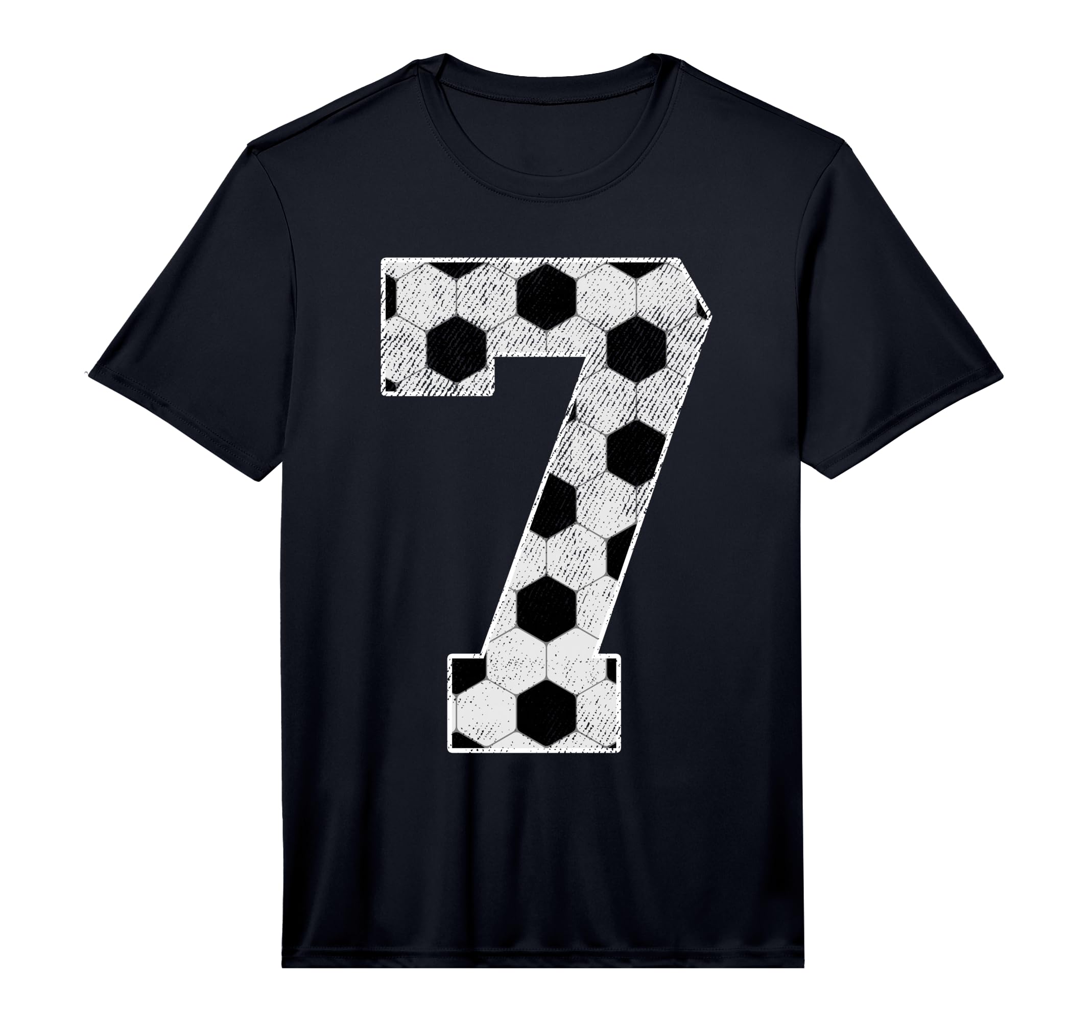 7Th Birthday Party 7 Year Old Soccer Bday T-Shirt - Trendy Graphic Unisex - T-Shirt, Sweatshirt, Hoodie