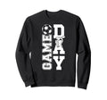 Soccer Game Day Bow Game Day Sweatshirt - Streetwear Style for Adults - T-Shirt, Sweatshirt, Hoodie