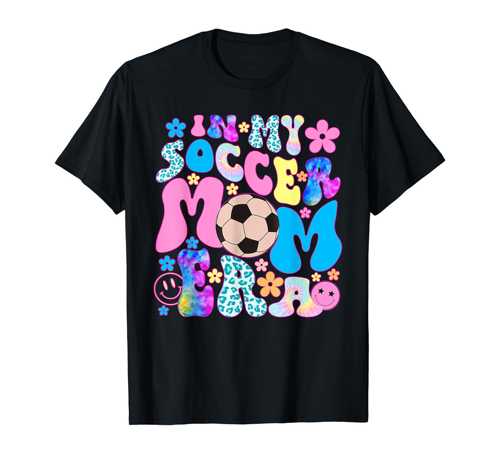 Groovy Soccer Mom Life T-Shirt - Graphic Print Unisex - T-Shirt, Sweatshirt, Hoodie