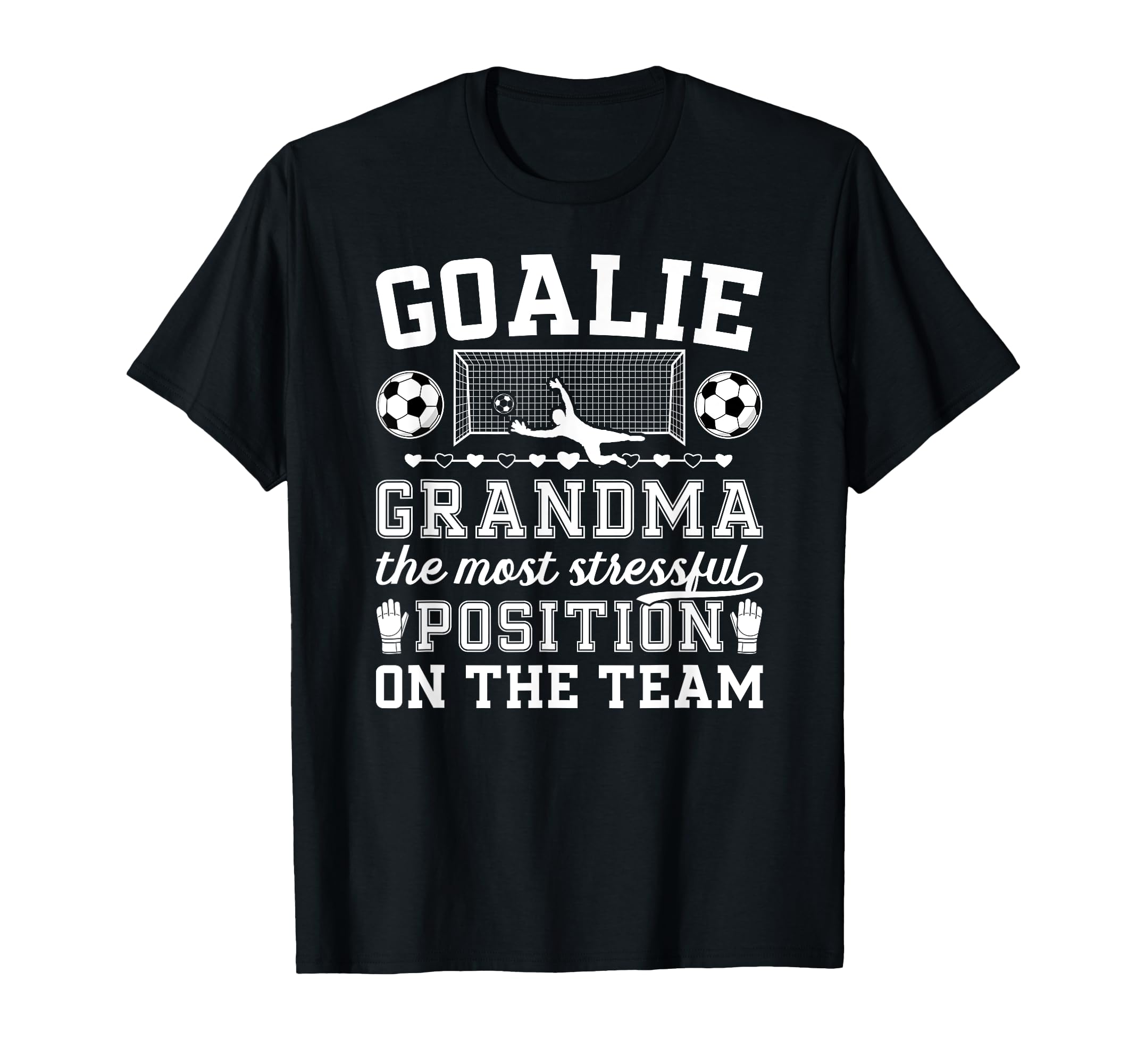 Funny Soccer Goalie Grandma Soccer T-Shirt - Aesthetic Graphic Unisex - T-Shirt, Sweatshirt, Hoodie